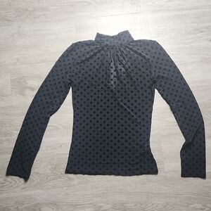 Polka Dot Long Sleeve Top